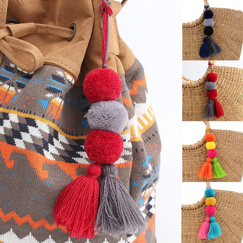 2018 New Bohemian Style Exquesite Hot Sale Woolen Yarn Jewelry Tassel 1PC 8 Colors Bag Hanging Pendant Decoration DIY jewelry
2018 New Bohemian Style Exquesite Hot Sale Woolen Yarn Jewelry Tassel 1PC 8 Colors Bag Hanging Pendant Decoration DIY jewelry