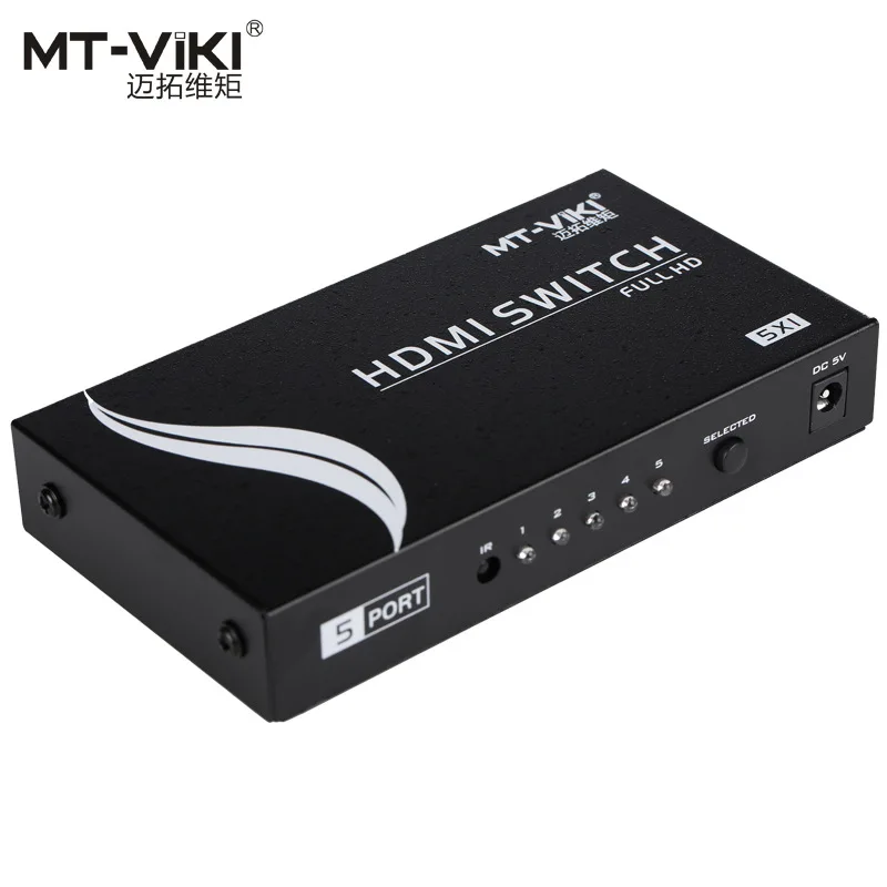 MT-501-MH HDMI selection switcher 5 in 1 out 5 cut one TV sharing with remote control MT-501-MH
MT-501-MH HDMI selection switcher 5 in 1 out 5 cut one TV sharing with remote control MT-501-MH