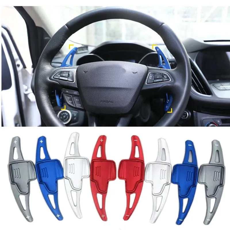 For Ford Focus 2015-2018 Ford Kuga2016-2019 Aluminium Steering Wheel Shift Paddle Shifter Extension Car Gearbox sticker
For Ford Focus 2015-2018 Ford Kuga2016-2019 Aluminium Steering Wheel Shift Paddle Shifter Extension Car Gearbox sticker