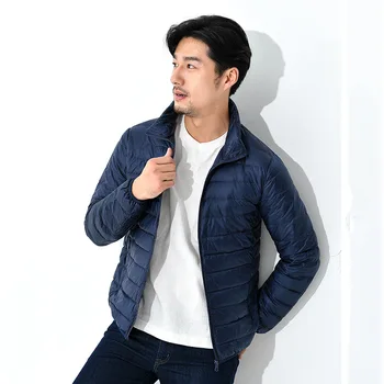 2019 Autumn Winter Ultra Thin Lightweight Down Jacket Men Stand Collar White Duck Down Coat Plus Size M - 5XL
2019 Autumn Winter Ultra Thin Lightweight Down Jacket Men Stand Collar White Duck Down Coat Plus Size M - 5XL