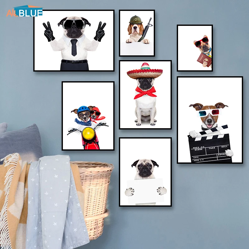 Scandinavian Poster Kids Wall Art Canvas Prints Animals Dog Funning Wall Pictures For Baby Room Nursery Nordic Wall Decor Home
Scandinavian Poster Kids Wall Art Canvas Prints Animals Dog Funning Wall Pictures For Baby Room Nursery Nordic Wall Decor Home