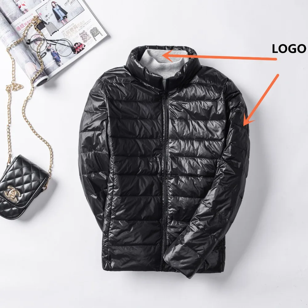 2019 spring and autumn light down jacket women short paragraph new stand collar slim XL short coat French brand
2019 spring and autumn light down jacket women short paragraph new stand collar slim XL short coat French brand