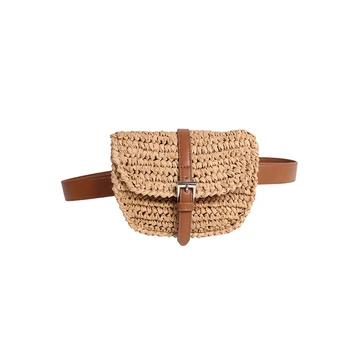 18x11CM 2018 New Straw Beach Bag Waist Pack Light Brown Trend Fashion Casual Crossbody Chest Pack Ladies a5365
18x11CM 2018 New Straw Beach Bag Waist Pack Light Brown Trend Fashion Casual Crossbody Chest Pack Ladies a5365