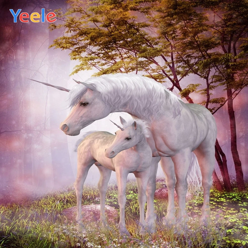 Yeele Dreamy Unicorn Forest Trees Backdrops For Photography Children Birthday Party Photographic Backgrounds For Photo Studio
Yeele Dreamy Unicorn Forest Trees Backdrops For Photography Children Birthday Party Photographic Backgrounds For Photo Studio
