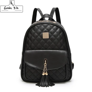 High Quality PU Leather Backpacks Fashion Solid Women Backpack School Bags for Teenage Female Casual Women Black Backpack
High Quality PU Leather Backpacks Fashion Solid Women Backpack School Bags for Teenage Female Casual Women Black Backpack