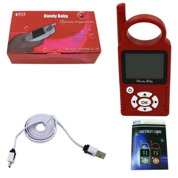 Handy Baby 4D/46/48 Chips V8.2.0 Programmer Handy Baby Hand-held Car Key clone machine for 4D/46/48 Transponder Free Shipping
Handy Baby 4D/46/48 Chips V8.2.0 Programmer Handy Baby Hand-held Car Key clone machine for 4D/46/48 Transponder Free Shipping