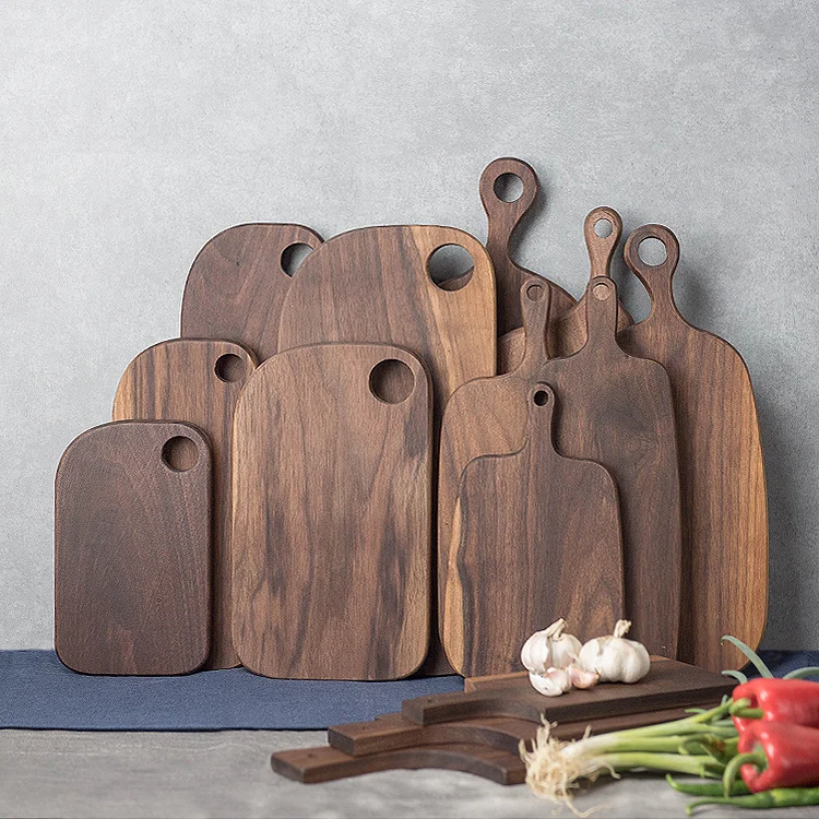 Black walnut chopping block bread board sushi plate pizza cutting board chopping board pallet all solid wood patchwork
Black walnut chopping block bread board sushi plate pizza cutting board chopping board pallet all solid wood patchwork