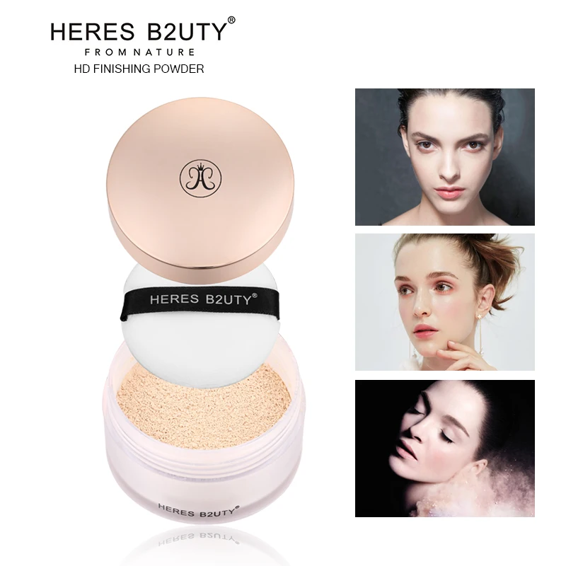HERES B2UTY Loose powder makeup translucent powder oil-control natural ingredient setting powder brighten waterproof
HERES B2UTY Loose powder makeup translucent powder oil-control natural ingredient setting powder brighten waterproof