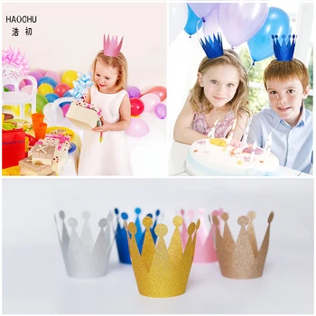HAOCHU 6Pcs/lot Birthday Party Baby Shower Kids Birthday Glitter Little Prince Princess Plastic Crown Hats Decor Party Festival
HAOCHU 6Pcs/lot Birthday Party Baby Shower Kids Birthday Glitter Little Prince Princess Plastic Crown Hats Decor Party Festival