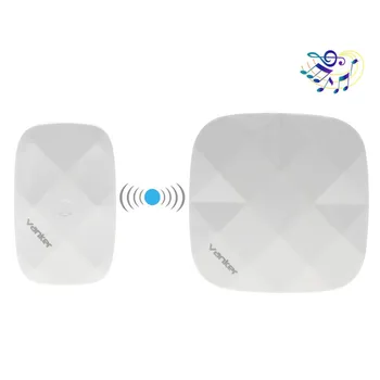EU Plug White 52 Chimes Blocks Waterproof Remote Control Touch Switch Wireless Doorbell
EU Plug White 52 Chimes Blocks Waterproof Remote Control Touch Switch Wireless Doorbell