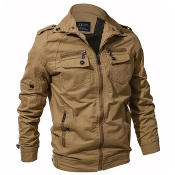 Style Men's Casual Spring Cotton Coat Outerwear Washed Air Force Pilot Bomber Jacket Plus Size Cargo 6xl
Style Men's Casual Spring Cotton Coat Outerwear Washed Air Force Pilot Bomber Jacket Plus Size Cargo 6xl
