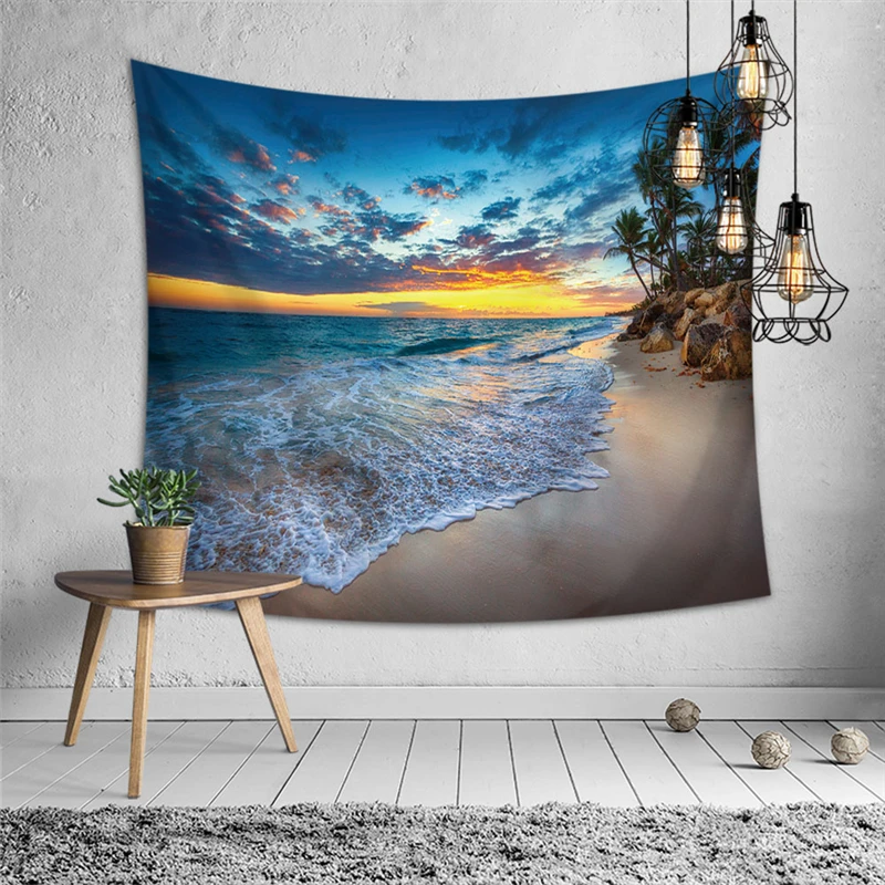 Sea Sunset Pattern Hangings Wall Cloth Tapestry Polyester Beach Towel Thin Yoga Mat Hippie Throw Bedspread Home Decorative
Sea Sunset Pattern Hangings Wall Cloth Tapestry Polyester Beach Towel Thin Yoga Mat Hippie Throw Bedspread Home Decorative