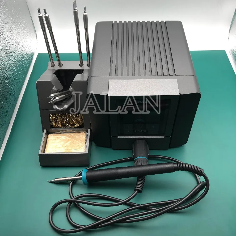 Repair tool set QUICK TS1200A lead-free soldering station electric iron 120W anti-static soldering 8 second fast heating Welding
Repair tool set QUICK TS1200A lead-free soldering station electric iron 120W anti-static soldering 8 second fast heating Welding