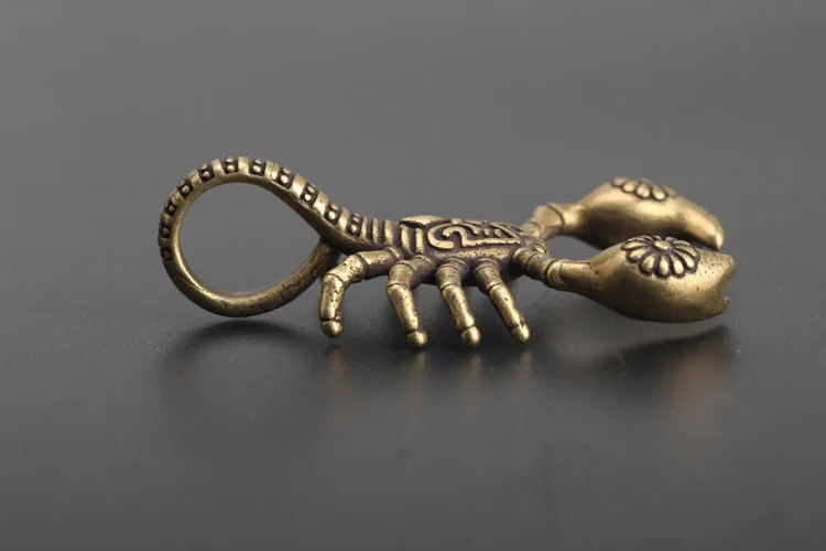Copper Scorpion Keychain (9)