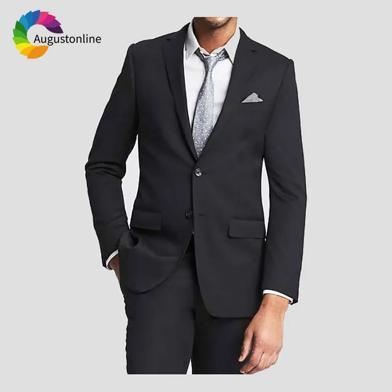 Custom Made Formal Black Men Suits Best Man Blazer Masculino 2Piece Jacket Pants Slim Fit Men Wedding Suits Groom Tuxedo Ternos
Custom Made Formal Black Men Suits Best Man Blazer Masculino 2Piece Jacket Pants Slim Fit Men Wedding Suits Groom Tuxedo Ternos