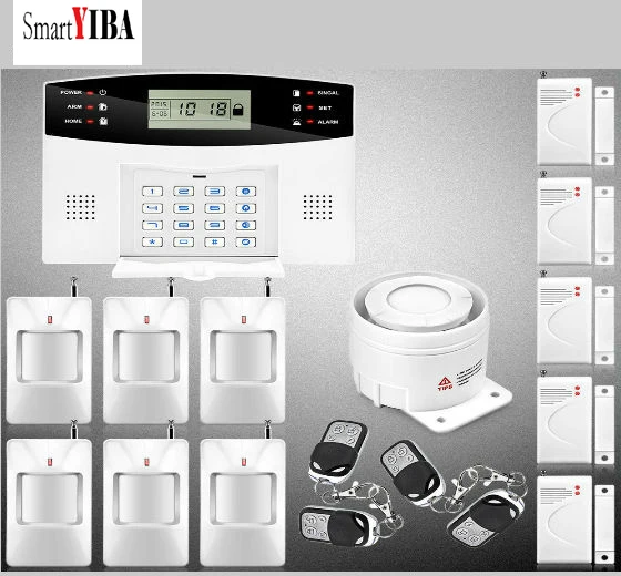 SmartYIBA Wireless Smart GSM Alarm Security System House Intelligent Auto Burglar Door Security PIR Motion Alarm Systems
SmartYIBA Wireless Smart GSM Alarm Security System House Intelligent Auto Burglar Door Security PIR Motion Alarm Systems