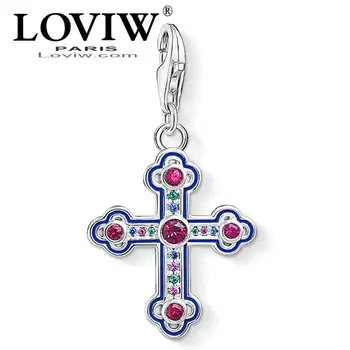 Charm Pendant Iconic Ornamental Cross thomas sabor New Fashion Jewelry Pure silver-plate Gift For Women Men Fit Bracelet
Charm Pendant Iconic Ornamental Cross thomas sabor New Fashion Jewelry Pure silver-plate Gift For Women Men Fit Bracelet
