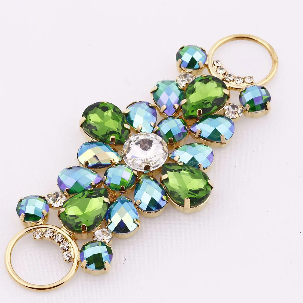 Glass+resin Crystal AB rhinestone applique with Buckle Gold Base for wedding Dress Belt Applique Sew on Party Dress bikini
Glass+resin Crystal AB rhinestone applique with Buckle Gold Base for wedding Dress Belt Applique Sew on Party Dress bikini
