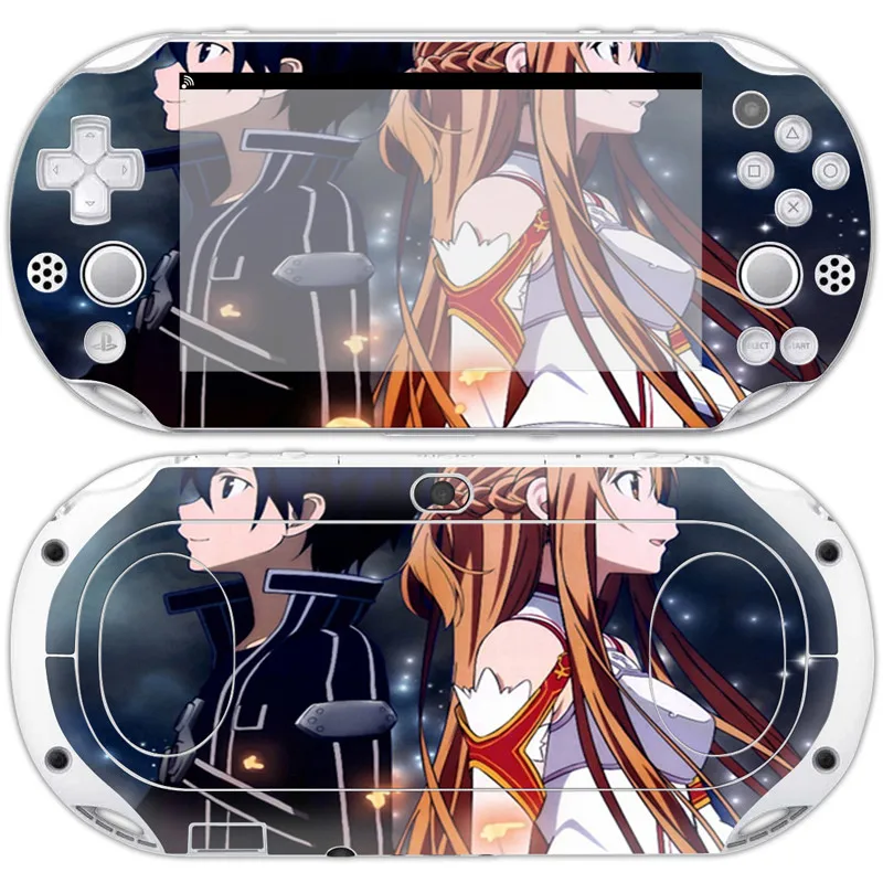 Виниловая наклейка с изображением меча из аниме онлайн защитная для Sony PSvita 2000 PSV |