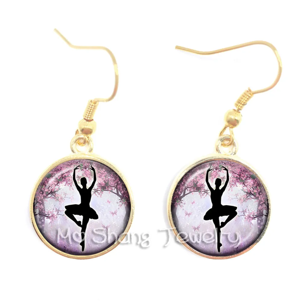 Dancing Ballerina Drop Earring Ballerina Silhouette Glass Dome Ear Pendant Beautiful Girl Earrings Handmade Valentine's Day Gift
Dancing Ballerina Drop Earring Ballerina Silhouette Glass Dome Ear Pendant Beautiful Girl Earrings Handmade Valentine's Day Gift