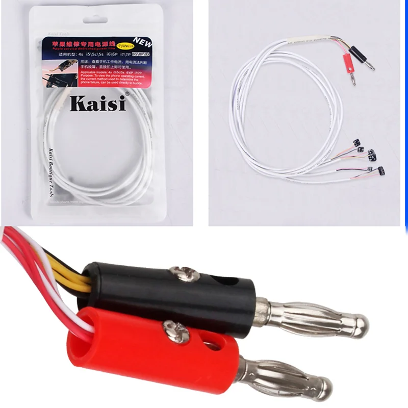 Kaisi 11 in 1 Professional Power line Battery Repair Cable Test Current Wire For iPhone 4/4S/5/5S/6/6S/7/8/X Plus
Kaisi 11 in 1 Professional Power line Battery Repair Cable Test Current Wire For iPhone 4/4S/5/5S/6/6S/7/8/X Plus
