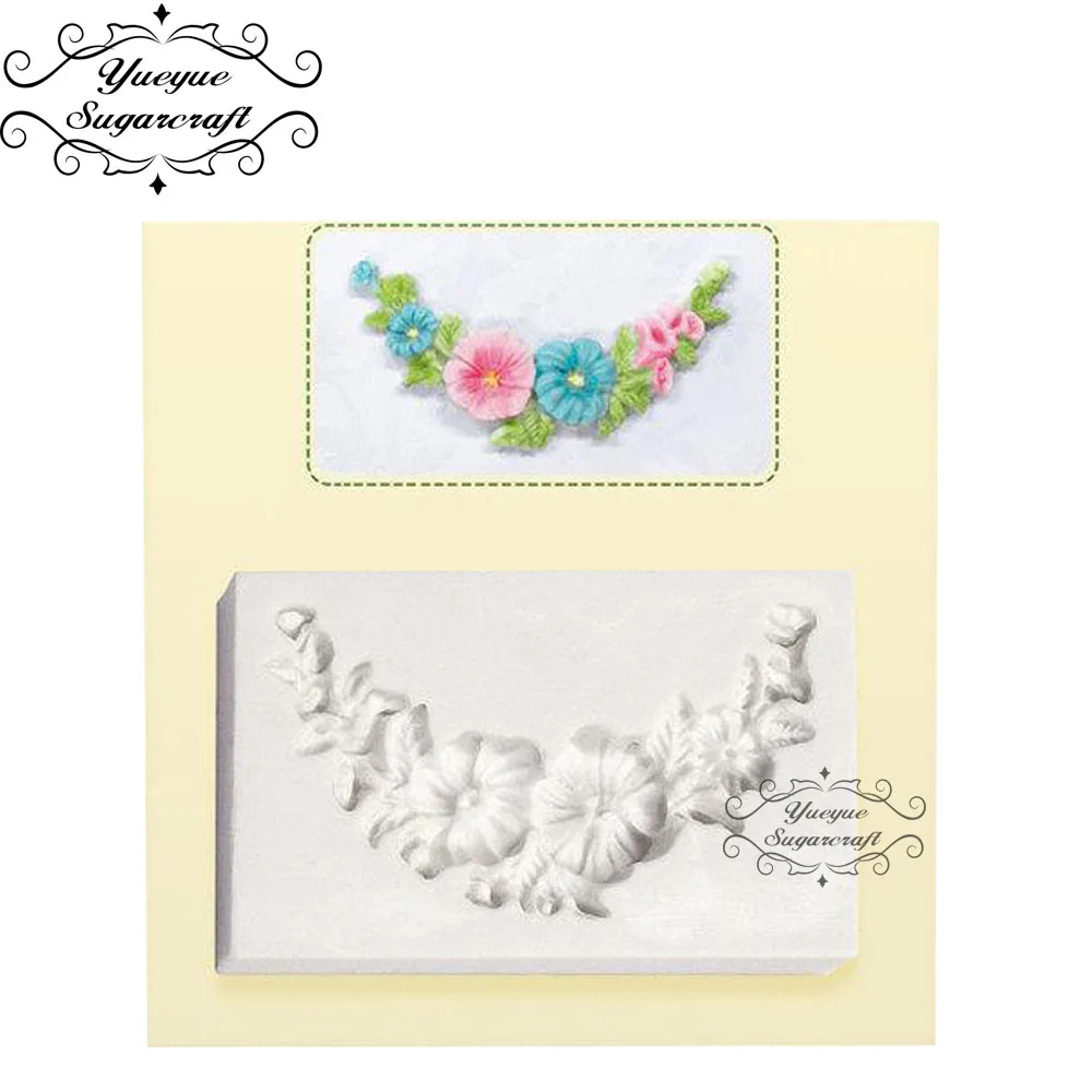 Yueyue Sugarcraft Frame Silicone mold fondant mold cake decorating tools chocolate
Yueyue Sugarcraft Frame Silicone mold fondant mold cake decorating tools chocolate
