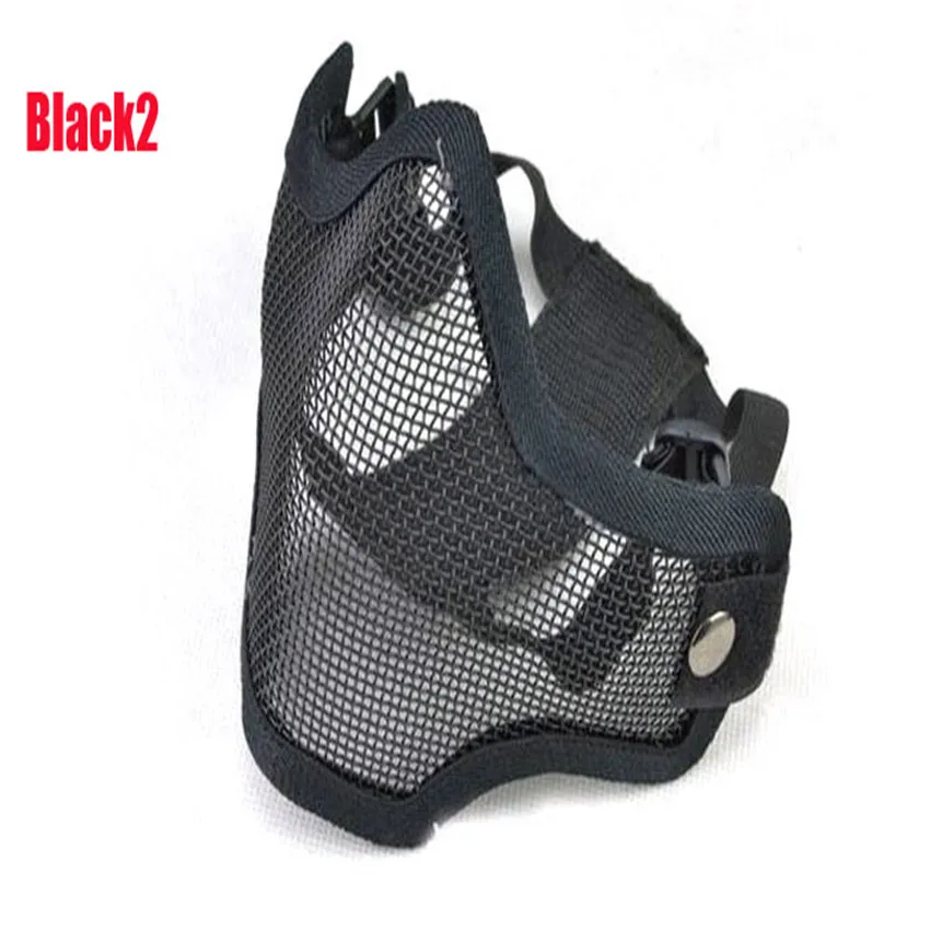 bike mask 2018 NEW Mask Half Lower Face Metal Steel Net Mesh Mask Hunting Tactical Protective Airsoft Party Half Face Mask B25
bike mask 2018 NEW Mask Half Lower Face Metal Steel Net Mesh Mask Hunting Tactical Protective Airsoft Party Half Face Mask B25