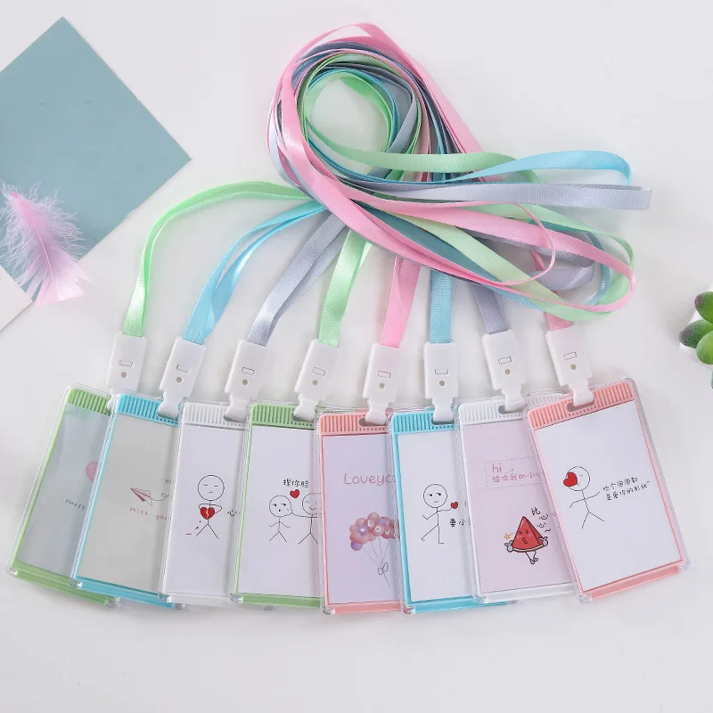 Cartoon Candy Transparent ID Badge Case Clear Card Holder with Lanyard Bank Credit Card Holders ID Badge Holders Accessories
Cartoon Candy Transparent ID Badge Case Clear Card Holder with Lanyard Bank Credit Card Holders ID Badge Holders Accessories