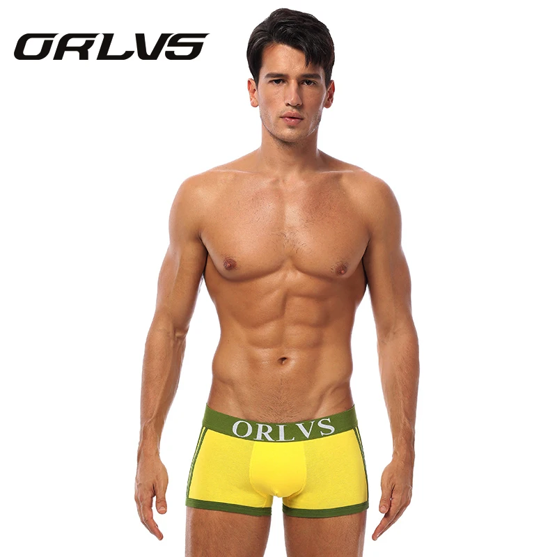 Фото ORLVS Mens Underwear Boxer Male Shorts Cotton Panties Men Boxershorts Sexy Man Calecon Homme Sous Vetement | Мужская одежда