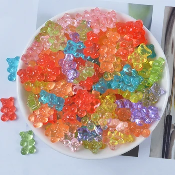 Happy Monkey In Stock 20pcs Mini Bear Slime DIY Accessories Toy Plastic Slime Supplies For Clear Crystal Filler Gift Toy
Happy Monkey In Stock 20pcs Mini Bear Slime DIY Accessories Toy Plastic Slime Supplies For Clear Crystal Filler Gift Toy