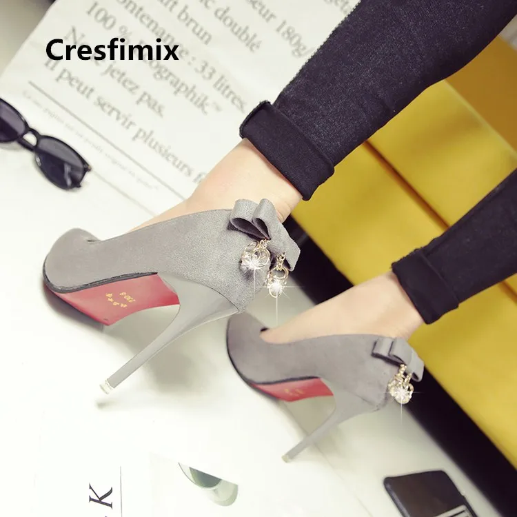 women cute high quality black party night club high heel shoes female flock spring & summer slip on shoes cool grey shoes e643
women cute high quality black party night club high heel shoes female flock spring & summer slip on shoes cool grey shoes e643
