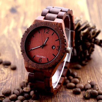 Fashion Top Gift Item Wood Watches Men's Analog Simple Hand-made Wrist Watch Male Sports Quartz Watch Reloj de madera
Fashion Top Gift Item Wood Watches Men's Analog Simple Hand-made Wrist Watch Male Sports Quartz Watch Reloj de madera