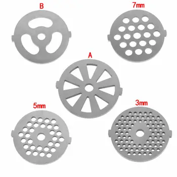 1pc Meat Grinder Plate Net Knife Meat Grinder Parts stainless Steel Meat Hole Plate
1pc Meat Grinder Plate Net Knife Meat Grinder Parts stainless Steel Meat Hole Plate