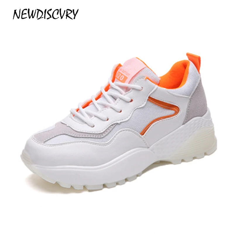 NEWDISCVRY Genuine Leather Platform Shoes Woman 2018 Designer Chunky Sneakers Women Casual Shoes Flats Trainers Ladies Creepers
NEWDISCVRY Genuine Leather Platform Shoes Woman 2018 Designer Chunky Sneakers Women Casual Shoes Flats Trainers Ladies Creepers