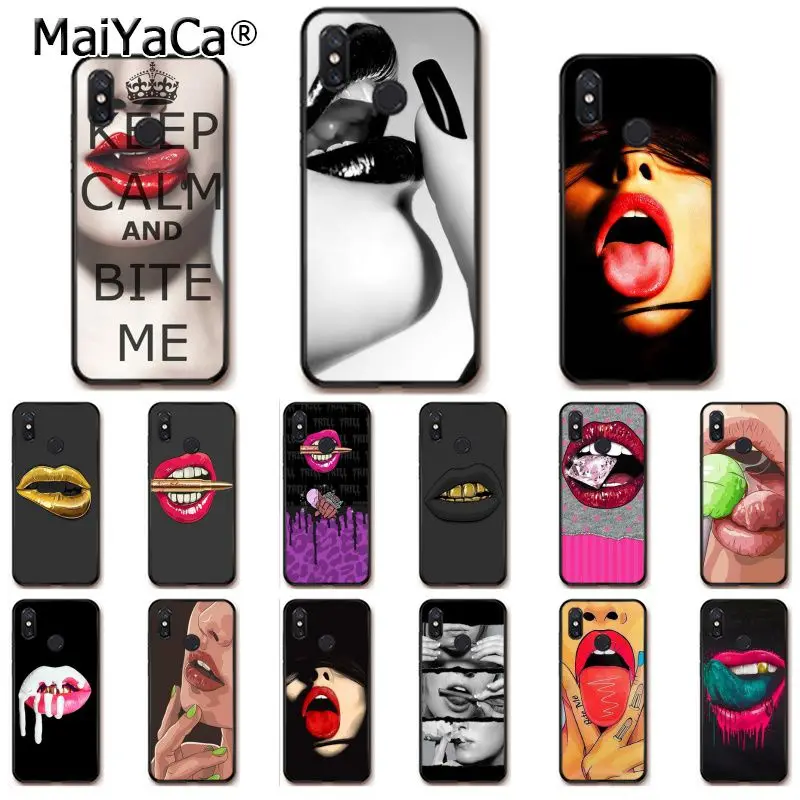 MaiYaCa Sexy lips and Sexy Lady Phone Case Cover for Xiaomi Redmi4X 6A S2 Go Redmi 5 5Plus Note4 Note5 7 Note6Pro
MaiYaCa Sexy lips and Sexy Lady Phone Case Cover for Xiaomi Redmi4X 6A S2 Go Redmi 5 5Plus Note4 Note5 7 Note6Pro