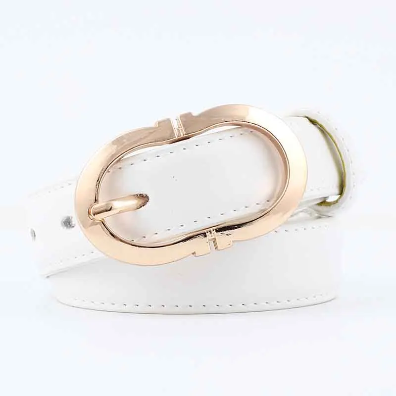 Ladies leather belt fashion hipster leather belt simple sewing thread solid color belt 
Ladies leather belt fashion hipster leather belt simple sewing thread solid color belt