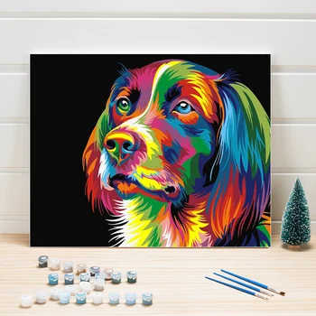 Paint Oil Painting By Number Animal Dog Acrylic Coloring Art On Canvas DIY Wall Picture For Living Room Adults Drawing One Piece
Paint Oil Painting By Number Animal Dog Acrylic Coloring Art On Canvas DIY Wall Picture For Living Room Adults Drawing One Piece