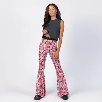 Leopard Print Long Pants Women 2019 Summer Casual Flared Trousers High Elastic Waist Pants Capris Female Wide Leg Pants Trousers
Leopard Print Long Pants Women 2019 Summer Casual Flared Trousers High Elastic Waist Pants Capris Female Wide Leg Pants Trousers