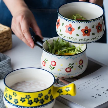 Japanese Style National Wind Handle Bowl Household With Handle Ceramic Bowl Creative Breakfast Bowl Oatmeal Bowl Salad Bowl Glut
Japanese Style National Wind Handle Bowl Household With Handle Ceramic Bowl Creative Breakfast Bowl Oatmeal Bowl Salad Bowl Glut
