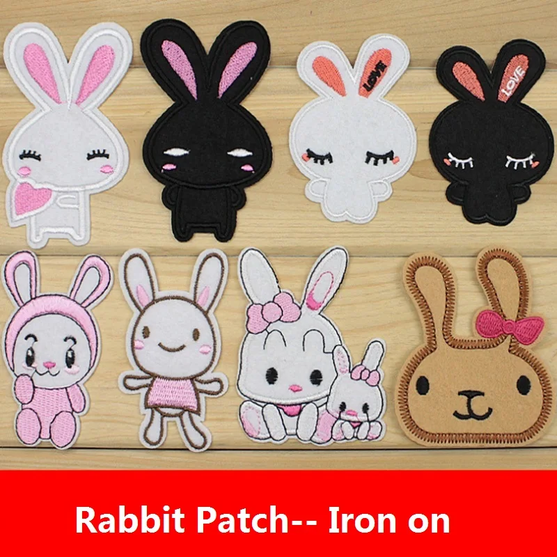 10Pcs Iron On Rabbit Patches For Clothing Embroidery Patch Cactus Badge Stripes Stickers For Clothes Jeans Applications DIY
10Pcs Iron On Rabbit Patches For Clothing Embroidery Patch Cactus Badge Stripes Stickers For Clothes Jeans Applications DIY