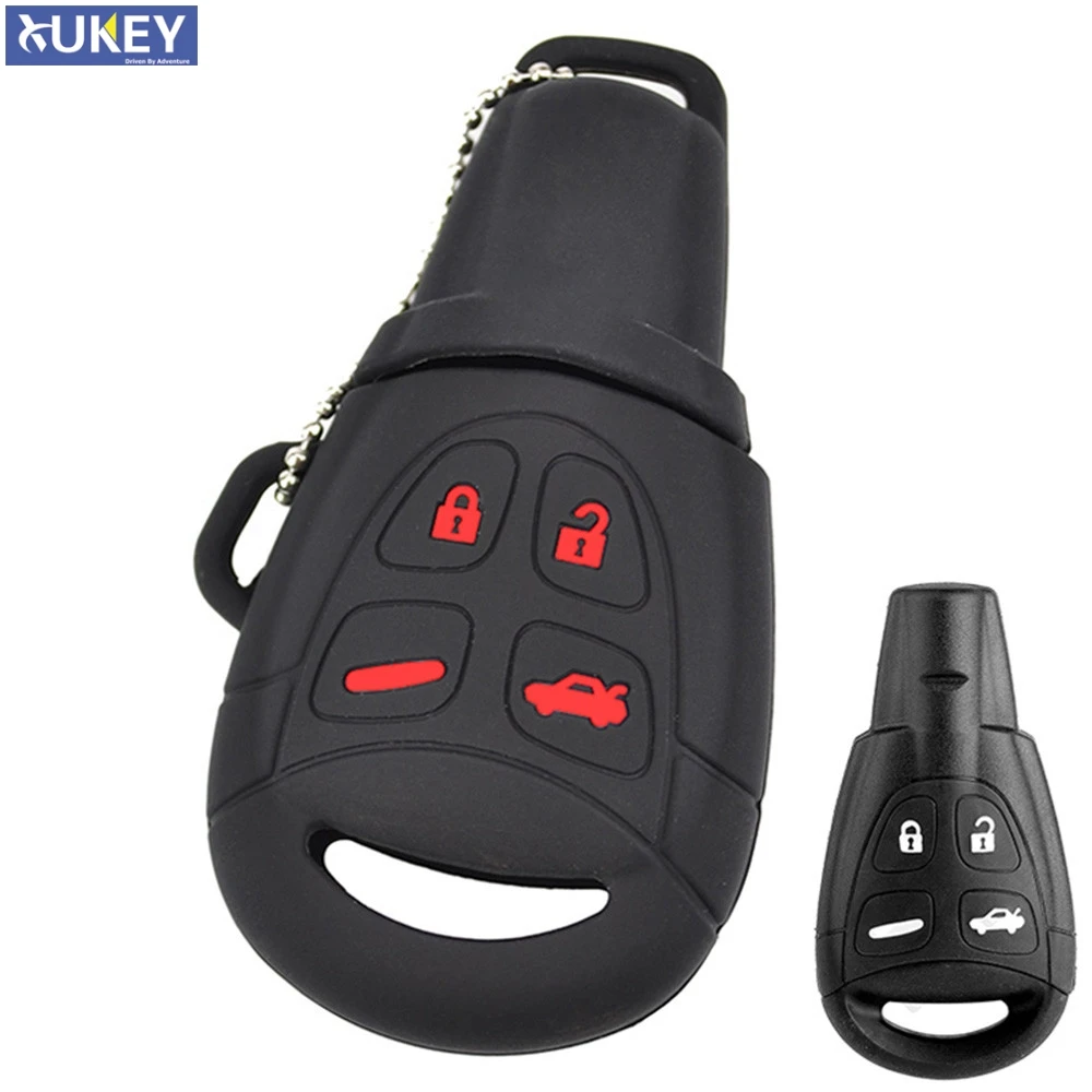 For SAAB 9-3 9-5 93 95 Silicone Remote Key Case Fob Shell Cover Skin Sleeve 4 Buttons 2005 2006 2007 2008 2009 2010 2011 2012
For SAAB 9-3 9-5 93 95 Silicone Remote Key Case Fob Shell Cover Skin Sleeve 4 Buttons 2005 2006 2007 2008 2009 2010 2011 2012