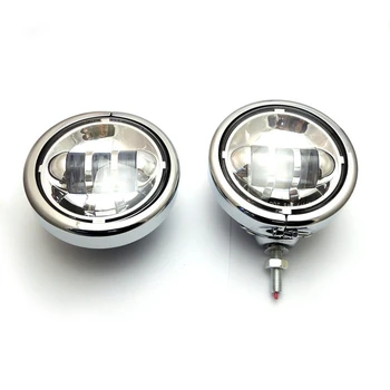 4-1/2" 4.5" Chrome LED Auxiliary Spot Fog Passing Lamp with Housing Ring Mount Bracket for Harley Touring Electra Glide Motor
4-1/2" 4.5" Chrome LED Auxiliary Spot Fog Passing Lamp with Housing Ring Mount Bracket for Harley Touring Electra Glide Motor