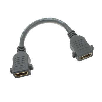 HDMI 1.4 Wall Face Plate Panel Mount Socket Extender Cable Female to Female with screw hole for Home Theater HDTV DVD TV 3D
HDMI 1.4 Wall Face Plate Panel Mount Socket Extender Cable Female to Female with screw hole for Home Theater HDTV DVD TV 3D
