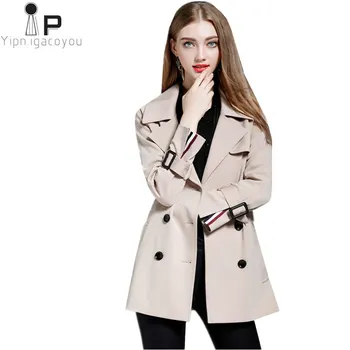 High Quality Long Coat Women Windbreaker Autumn Female Plus Size Black Raglan Sleeve Women Trench Coat Fashion Ladies Overcoat 
High Quality Long Coat Women Windbreaker Autumn Female Plus Size Black Raglan Sleeve Women Trench Coat Fashion Ladies Overcoat