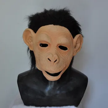2018 Hot Selling Fashion Animal latex Full Face Carnival Celebrations Party Costume Realisic Monkey Mask
2018 Hot Selling Fashion Animal latex Full Face Carnival Celebrations Party Costume Realisic Monkey Mask