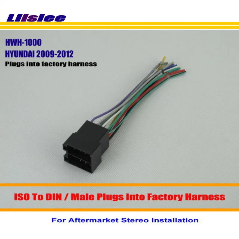 Liislee Car Radio Harness Adapter For HYUNDAI Accent Azera Elantra Genesis Plugs into Factory Harness / Stereo Installation Kits
Liislee Car Radio Harness Adapter For HYUNDAI Accent Azera Elantra Genesis Plugs into Factory Harness / Stereo Installation Kits