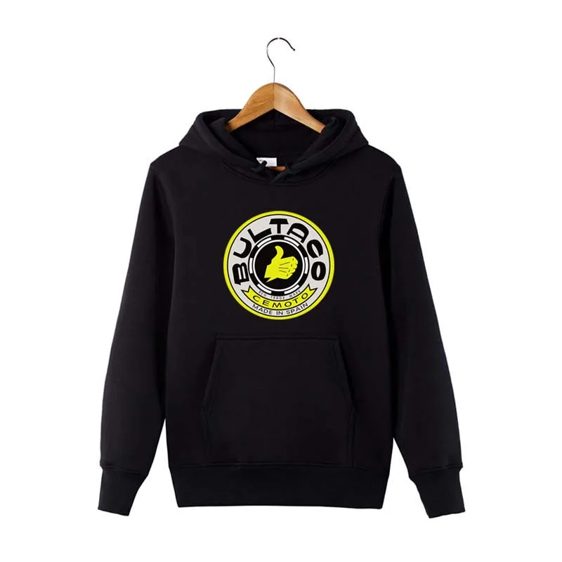 Autumn and winter hohoodies men Bultaco logo Printed hoodie sweatshirt cotton Long sleeve fleece streetwear
Autumn and winter hohoodies men Bultaco logo Printed hoodie sweatshirt cotton Long sleeve fleece streetwear