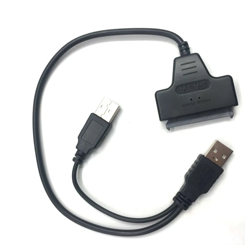 Computer Hard Driver Connection Cables 2.5" 22P 2.0 USB to SATA Cable Serial ATA Adapter For HDD/SSD Laptop Hard
Computer Hard Driver Connection Cables 2.5" 22P 2.0 USB to SATA Cable Serial ATA Adapter For HDD/SSD Laptop Hard