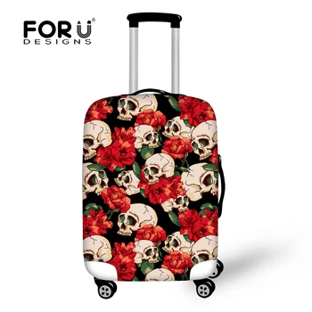 FORUDESIGNS Waterproof Travel Trunk Suitcase Cover 3D Rose Skull Prints Luggage Protective Covers Apply To 18-30 Trolley Cases
FORUDESIGNS Waterproof Travel Trunk Suitcase Cover 3D Rose Skull Prints Luggage Protective Covers Apply To 18-30 Trolley Cases