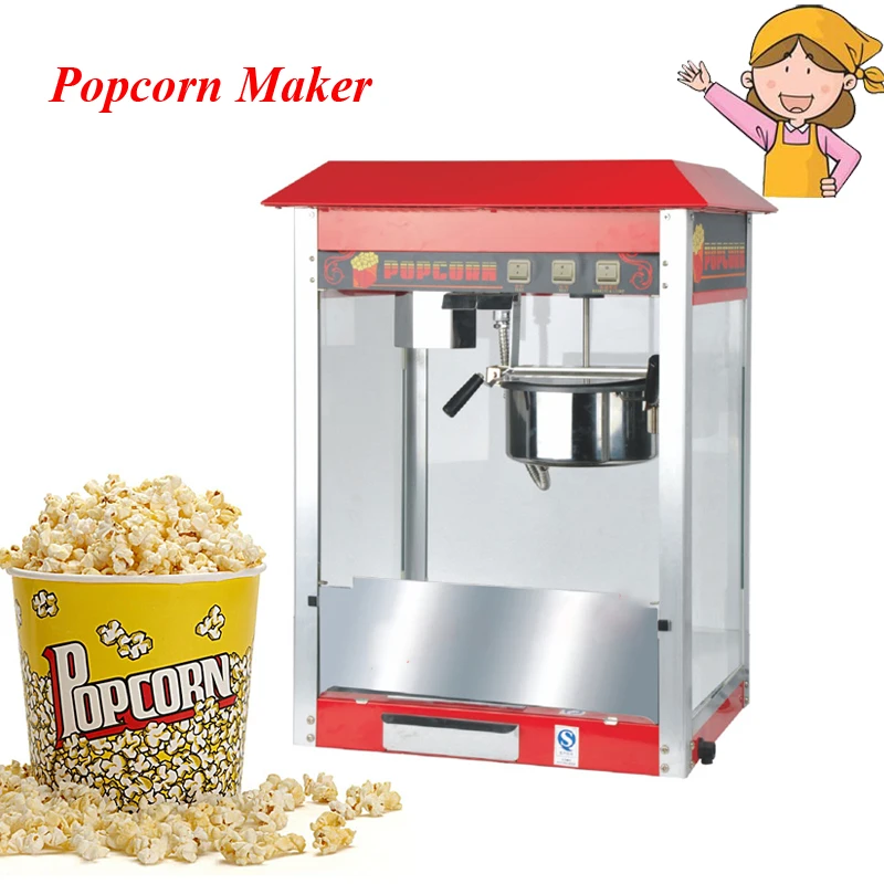 Classic Electric Popcorn Making Machine 220v Desktop Commercial Mini Popcorn Maker Corn Popper FY-06A
Classic Electric Popcorn Making Machine 220v Desktop Commercial Mini Popcorn Maker Corn Popper FY-06A